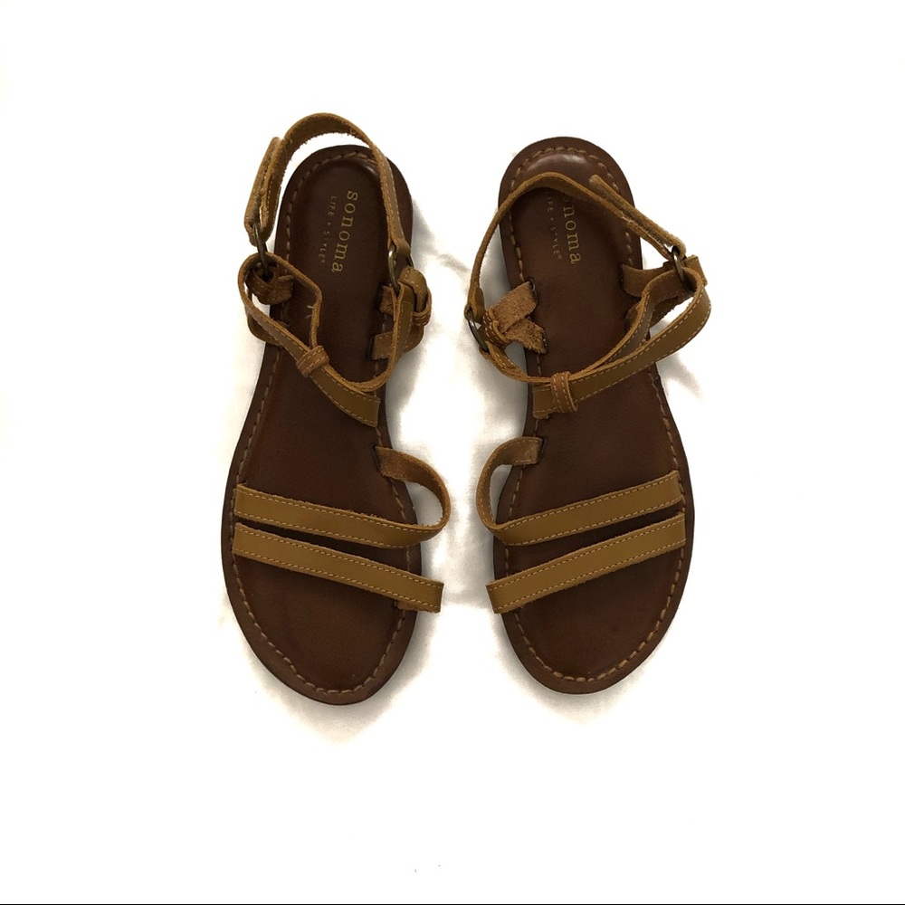 SONOMA beige sandals size 9